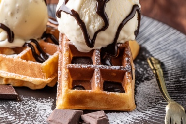 Chocolate Lovers Belgian Waffle